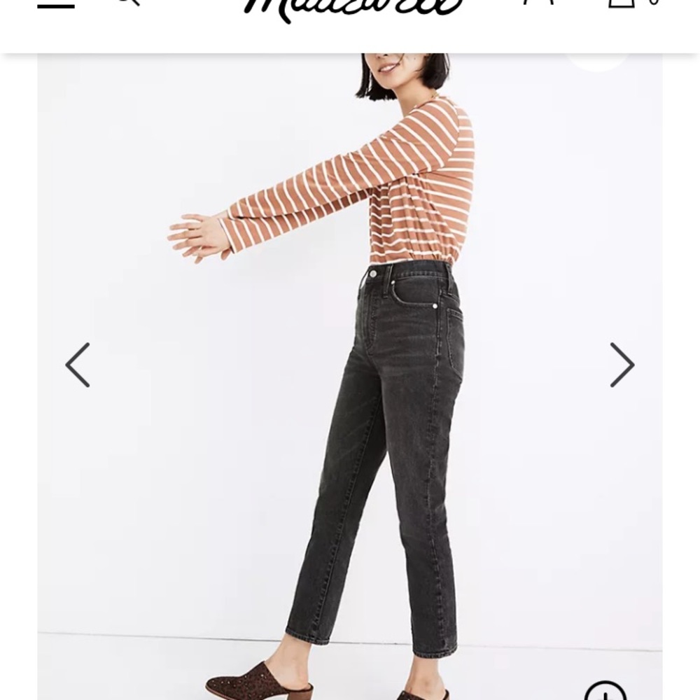 Madewell black jeans